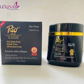 تصویر ماسک مو ریو مدل Keratin 