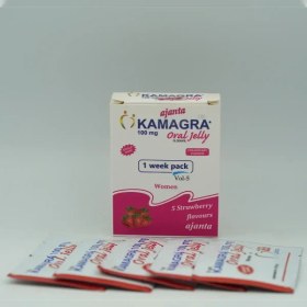 تصویر ژل خوراکی تحریک کننده قوی وافزایش میل جنسی بانوان کاماگرا KAMAGRA WOMEN 