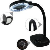 تصویر ذره بین رومیزی چراغدار یاکسون مدل YX-929 YAXUN 