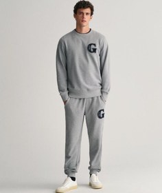 تصویر شلوار راحتی گانت مدل گرافیک برند Gant Gant G Graphic Sweatpants