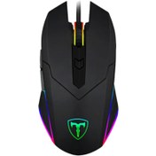 تصویر ماوس گیمینگ تی-دگر مدل T-TGM107 باسیم RGB 