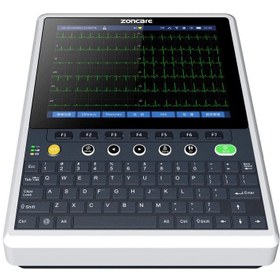 تصویر نوار قلب ECG برند Zoncare دوازده کانال مدل Imac 120 