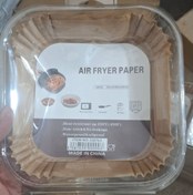 تصویر کاغذ مربعی سرخ کن نسوز ( بسته ۵۰ عددی ) 