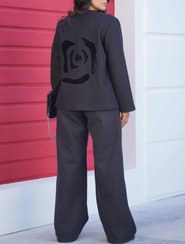 تصویر کت فوتر تیکه دوزی رز 