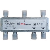 تصویر تقسیم کننده اسپلیتر فونیکس مدل SPLITTER PHoenix PH-06 s 