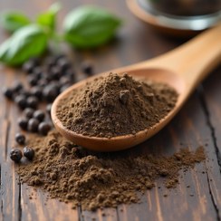 تصویر پودر فلفل سیاه هندی ۵۰۰ گرم 