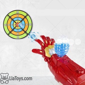 تصویر تفنگ ایرونمن تیر ژله‌ای شارژی 