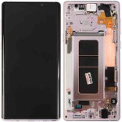 تصویر تاچ ال سی دی اصلی گوشی سامسونگ  Samsung Galaxy Note 9 SAMSUNG NOTE9 N960 ORIGINAL LCD WITH FRAME