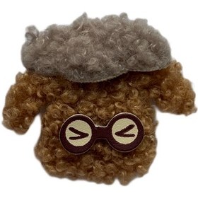 تصویر تکه دوزی کله بره عینکی 