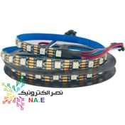 تصویر ریسه ال ای دی نواری آدرس پذیر-2813-60LED-60PIXEL- رول 5 متری 