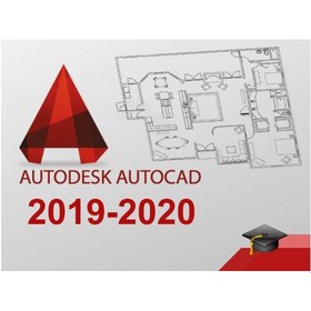 تصویر آموزش کاربردی نرم افزار AutoCAD 2019-2020 