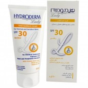 تصویر هیدرودرم کرم ضد آفتاب مناسب برای پوست های معمولی و حساس SPF30 رنگی ا Hydroderm Total Sunblock Cream For Normal And Sensitive Skins SPF30 Tinted Hydroderm Total Sunblock Cream For Normal And Sensitive Skins SPF30 Tinted