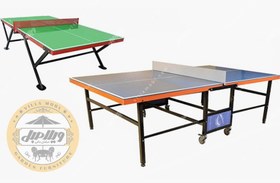 تصویر میز پینگ پنگ شیشه‌ای مدل P 