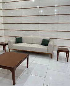 تصویر مبل راحتی مینیمال ۷ نفره مدل کاپر با انتخاب جنس 