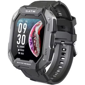 تصویر ساعت هوشمند مدل c20 اصلی و اورجینال ضدآب 5Atm مخصوص شنا و غواصی smartwatch c26 wwaterproof swimming 5atm 50 meter