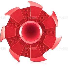 تصویر اسپینر فلزی دایره ای دندانه دار Fidget Spinner Jagged Circle 