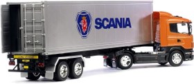 تصویر ماشین فلزی ویلی «کامیون کانتینر دار، اسکانیا R470» 