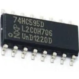 تصویر 4 عدد آیسی ( 74595 ) , 74HC595 