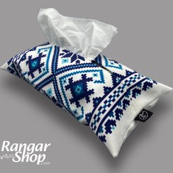 تصویر جا دستمال کاغذی طرح آذين 