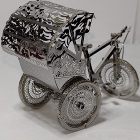 تصویر پازل فلزی ۳بعدی 3D metal puzzle