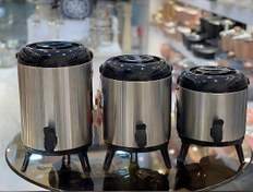 تصویر کلمن آب استیل ظرفیت ۸ لیتر 