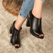 تصویر صندل مجلسی زنانه مشکی پاشنه بلند سایز ۳۷ الی ۴۰ 