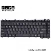 تصویر کیبورد لپ تاپ توشیبا Toshiba Satellite S300 مشکی 