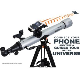 تصویر تلسکوپ شکستی 80 میلی‌متر سلسترون مدل StarSense Explorer LT 80AZ 