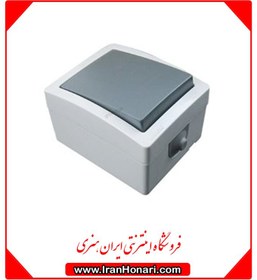 تصویر کلید تک پل بارانی بهداد الکتریک Rainy single-pole key Behdad Electric