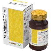 تصویر کوآنزیم کیوتن 30 میلی گرم یو بی دی کارنون CO-ENZYME Q10 30 MG GOLDEN LIFE 