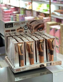 تصویر تینت ابرو پیلاف برچسبی اولیبولا olibolla - کد محصول 364 - chocolate peel off eyebrow tint