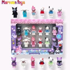 تصویر مجموعه مینی فیگور لگو کرومی ۱۲ عددی 