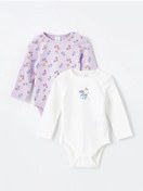 تصویر بادی نوزادی دخترانه رنگارنگ LC Waikiki | TYBW4GF58Z1140412974 اورجینال 