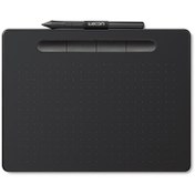 تصویر قلم نوری Wacom مدل Intuos Medium - CTL-6100K-B - 6 ماه آرکا کمرا Intuos Medium - CTL-6100K-B