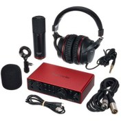 تصویر کارت صدا Focusrite scarlett 2i2 Studio G4 Focusrite scarlett 2i2 Studio G4