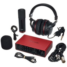 تصویر کارت صدا Focusrite scarlett 2i2 Studio G4 Focusrite scarlett 2i2 Studio G4