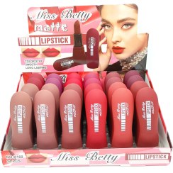 تصویر رژلب جامد miss betty k160 پک 24تایی Miss Betty k160 solid lipstick