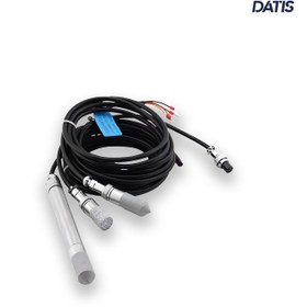 تصویر سنسور دما و رطوبت خاک صنعتی 