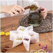 تصویر صافی چای ۵۰ عددی یکبار مصرف 