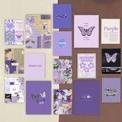 تصویر پوستر بنفش 