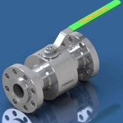 تصویر شیر توپی کتابی فلنجی استیل 