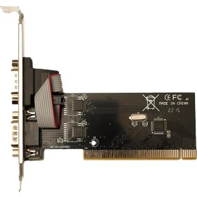 تصویر کارت سریال COM برند DTECH اسلات PCI 