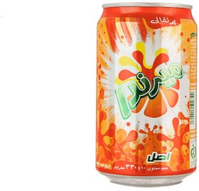 تصویر نوشابه پرتقالی 330 میلی‌لیتری میرندا orange juice of Miranda 330ml