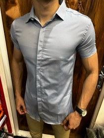 تصویر پیراهن آستین کوتاه اسپرت اندامی ۱۰۰درصد نخ در رنگ بندی زیبا 