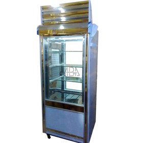 تصویر یخچال ایستاده ویترینی ۱۵۰ سانتی متری 