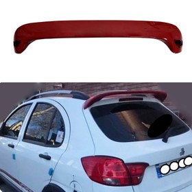 تصویر باله عقب تیبا ۲ کوییک رنگ شده قرمز 