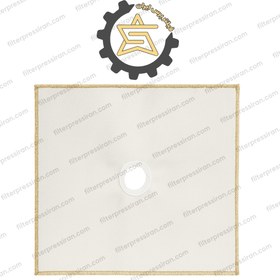 تصویر پارچه فیلتر پرس کتان ایرانی سایز 90 