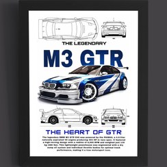 تصویر تابلو BMW M3 GTR 