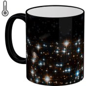 تصویر ماگ حرارتی لومانا طرح کهکشان کد MAG1617 