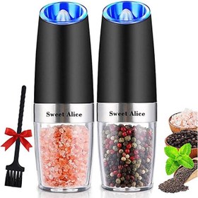 تصویر فلفل ساب و نمک ساب شارژی استیل اتومات 